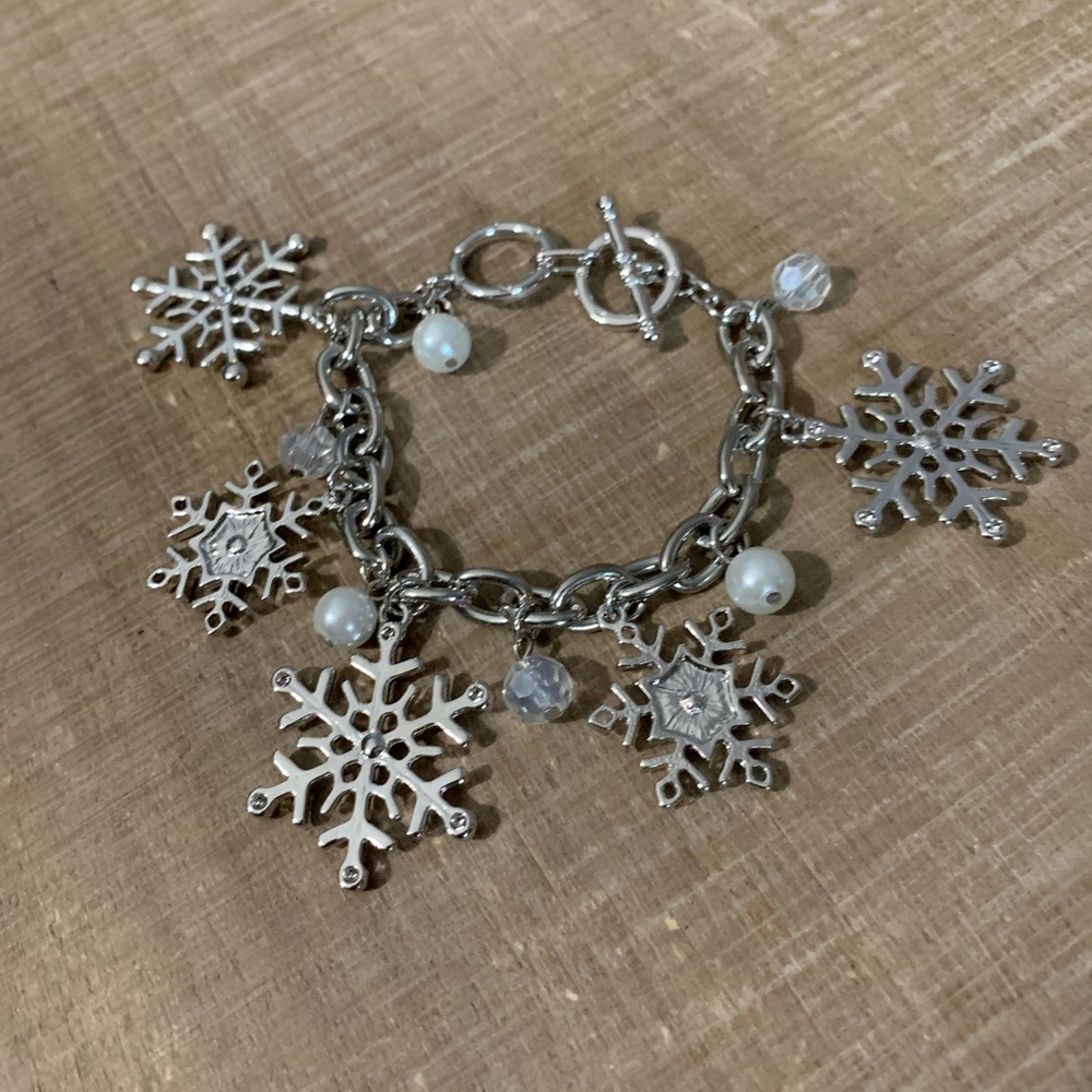 Snowflake Charm Bracelet